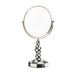 Courtly Check Enamel Vanity Mirror