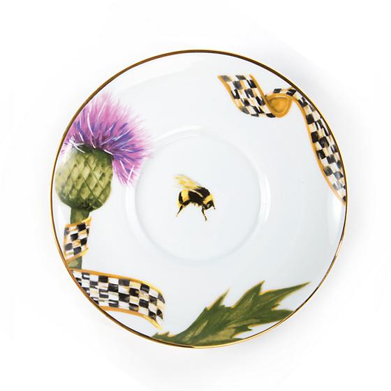 Thistle & Bee Saucer