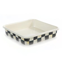 Cargar imagen en el visor de la galería, Courtly Check Enamel Baking Pan - 8"