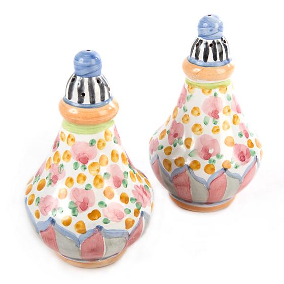 Taylor Salt & Pepper Shaker Set - Cabbage Rose