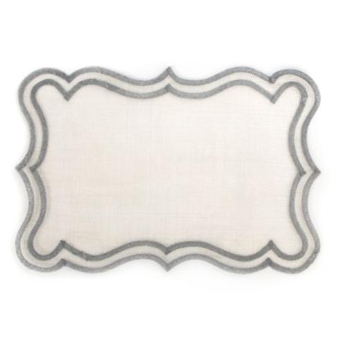 Scroll Placemat - Silver