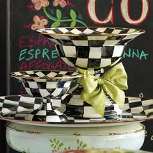 Cargar imagen en el visor de la galería, Courtly Check Enamel Compote - Small