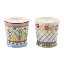 Cargar imagen en el visor de la galería, Taylor Scented Candle Duo - Floral - Set of 2