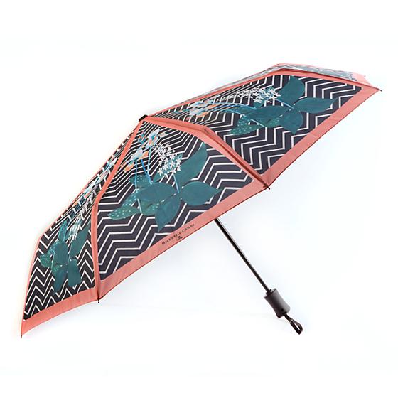 Wood Iris Travel Umbrella