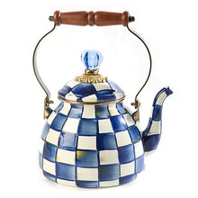 Cargar imagen en el visor de la galería, Royal Check Tea Kettle - 2 Quart