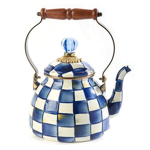 Royal Check Tea Kettle - 2 Quart