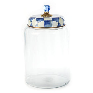 Royal Check Storage Canister - Biggest
