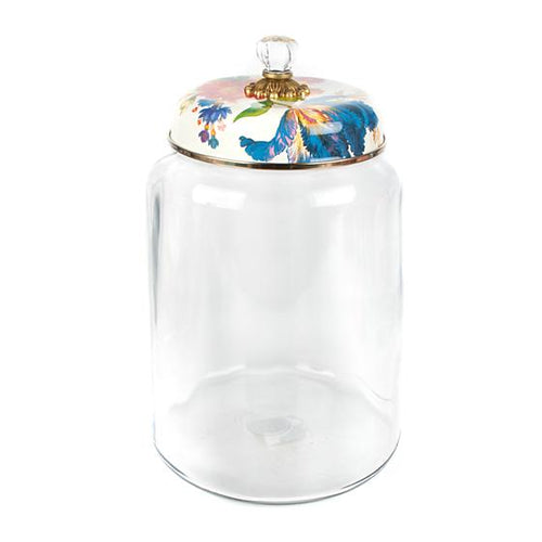 Flower Market Storage Canister - White - Biggest