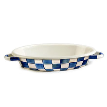 Cargar imagen en el visor de la galería, Royal Check Oval Gratin - Medium