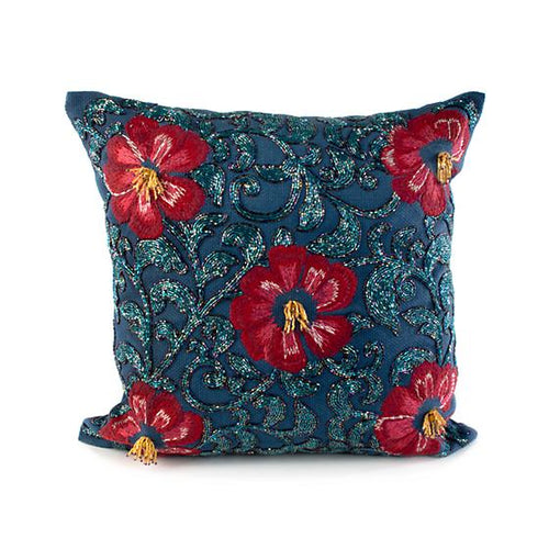 Bluetopia Shimmer Pillow