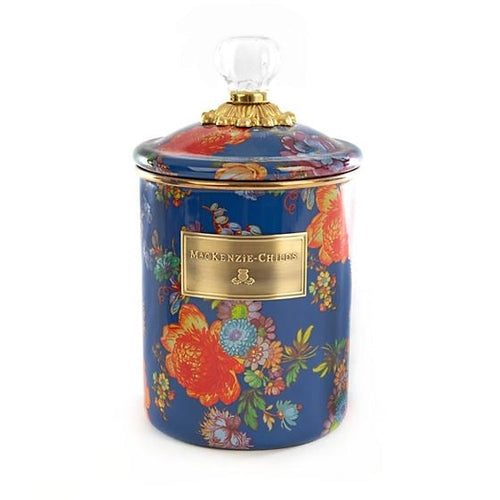 Flower Market Medium Canister - Lapis