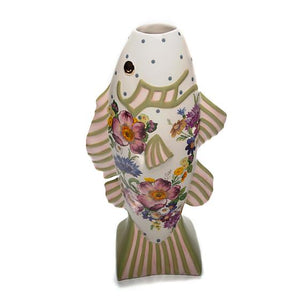 Flower Market Fish - Short Vase