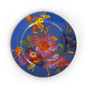 Flower Market Charger/Plate - Lapis