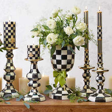 Cargar imagen en el visor de la galería, Courtly Check Enamel Candlestick - Medium