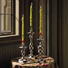 Cargar imagen en el visor de la galería, Courtly Check Enamel Candlestick - Medium