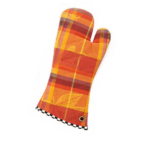 Falling Leaves Oven Mitts - Set of 2