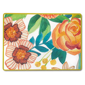 Kira's Garden Cork Back Placemats - Set of 4