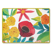 Cargar imagen en el visor de la galería, Kira&#39;s Garden Cork Back Placemats - Set of 4