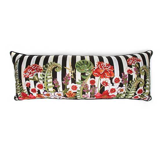 Fern & Flora Long Lumbar Pillow