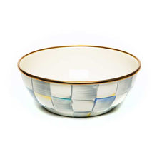 Cargar imagen en el visor de la galería, Sterling Check Enamel Everyday Bowl