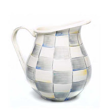 Cargar imagen en el visor de la galería, Sterling Check Enamel Pitcher