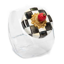 Cargar imagen en el visor de la galería, Sweets Jar with Courtly Check Enamel Lid