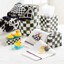 Cargar imagen en el visor de la galería, Courtly Check Enamel Standard Tissue Box Cover