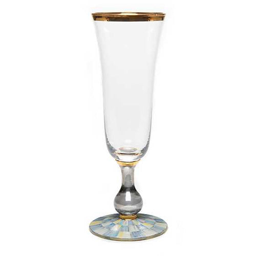 Sterling Check Champagne Flute