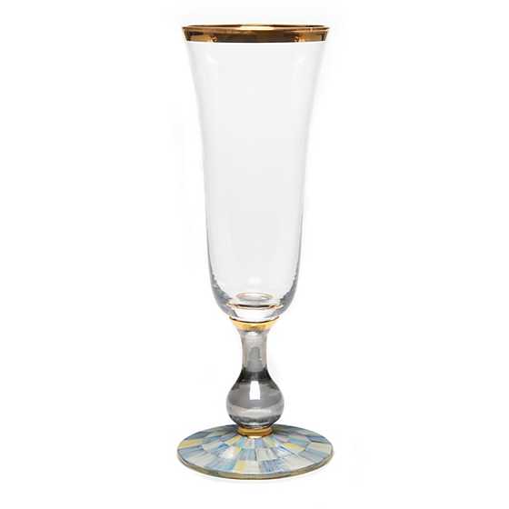 Sterling Check Champagne Flute