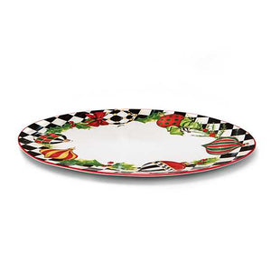 Deck The Halls Serving Platter