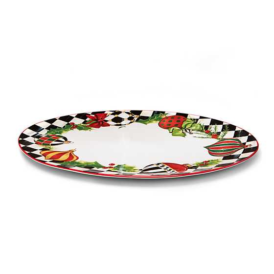 Deck The Halls Serving Platter