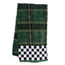 Cargar imagen en el visor de la galería, Evergreen Plaid Bath Towel