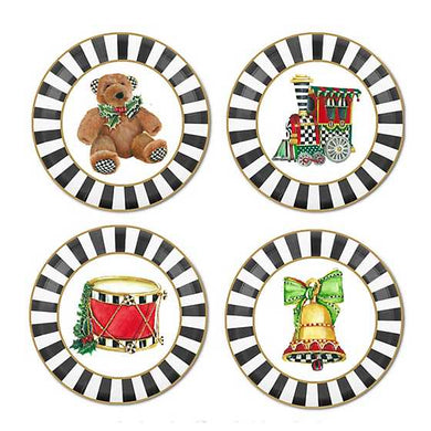 Toyland Plates - Set Of 4