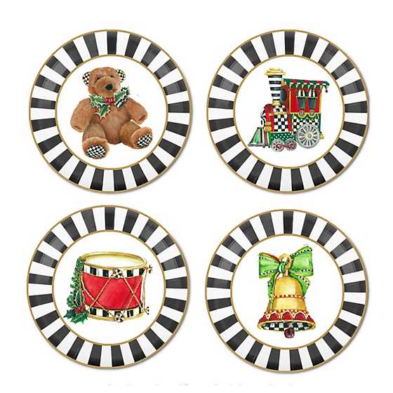 Toyland Plates - Set Of 4