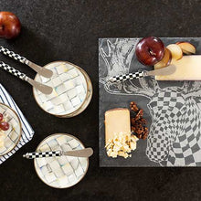 Cargar imagen en el visor de la galería, Supper Club Spreaders Set - Courtly Check