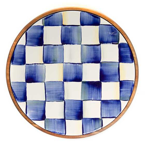 Royal Check Enamel Trivet - Large