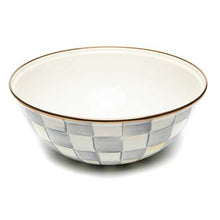 Cargar imagen en el visor de la galería, Sterling Check Enamel Everyday Bowl - Medium