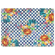 Cargar imagen en el visor de la galería, Royal Flower Market Cork Back Placemats - Set of 4