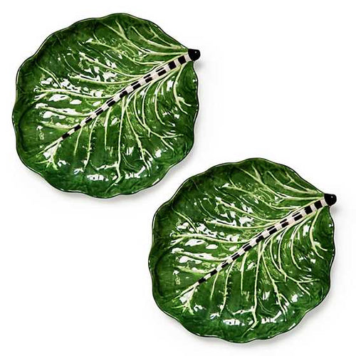 Cabbage Plates - Set of 2