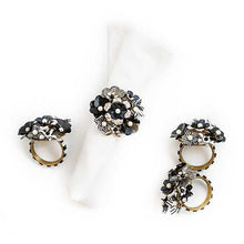 Cargar imagen en el visor de la galería, Marquee Napkin Rings - Set of 4