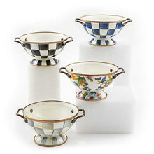 Cargar imagen en el visor de la galería, Sterling Check Enamel Simply Anything Bowl