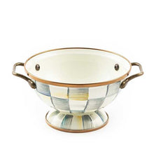 Cargar imagen en el visor de la galería, Sterling Check Enamel Simply Anything Bowl