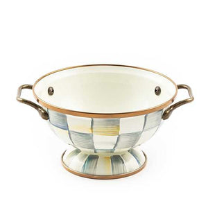 Sterling Check Enamel Simply Anything Bowl
