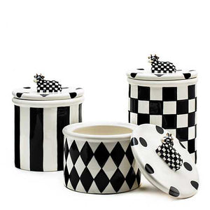 Cow Creamery Canisters - Set of 3