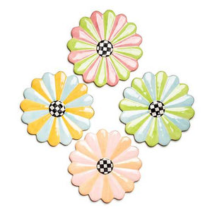Rose Garden Dessert Plates - Set of 4