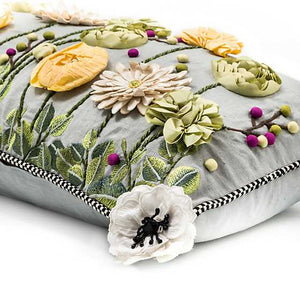 Coming Up Daisies Square Pillow