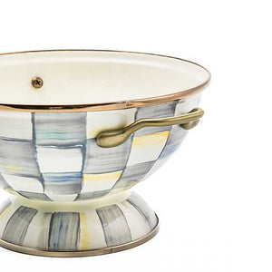 Sterling Check Enamel Almost Everything Bowl
