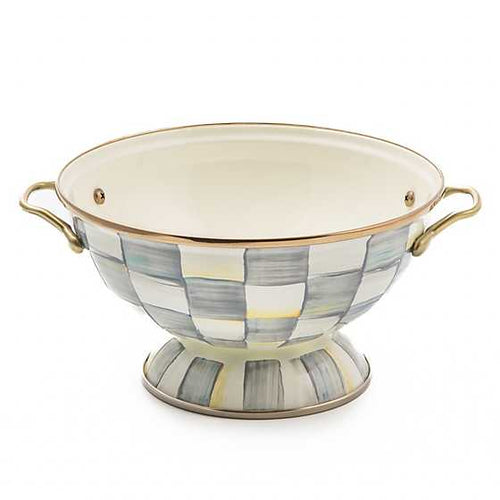 Sterling Check Enamel Almost Everything Bowl