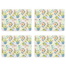 Cargar imagen en el visor de la galería, Wildflowers Cork Back Placemats - Set of 4