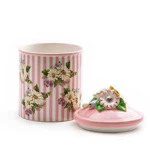 Wildflowers Small Canister - Pink